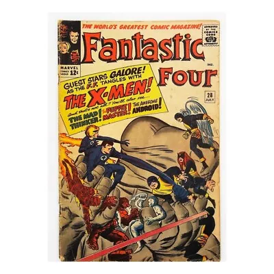 Buy Fantastic Four (1961 Series) #28 In Good + Condition. Marvel Comics [g  • 119.29£