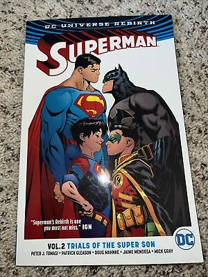 Buy Superman Vol. 2: Trials Of The Super Son Rebirth Paperback P. Tom • 7.91£