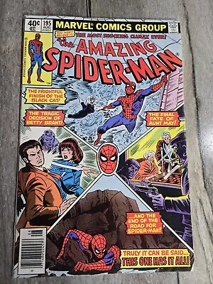 Buy Amazing Spiderman 195 2nd App + Origin Black Cat • 16.08£