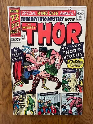 Buy Journey Into Mystery Annual 1 (1965) Key, 1st  Hercules & Odin. Cents. • 600£