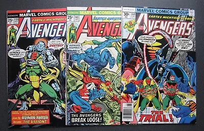 Buy AVENGERS Lot Of 3 Comics 135 143 160 Marvel 1975-1977 High Grade • 24.13£