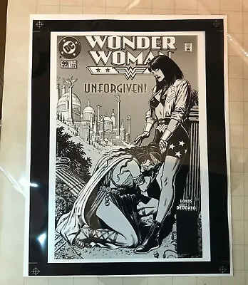 Buy Brian Bolland Wonder Woman #99 Rare Production Art Cover Mono MONOTONE DC +comic • 110.69£