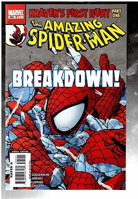 Buy Amazing Spider-man 565 Marvel Comics 2008 9.6/nm+ 1st App Ana Kravinoff • 25.95£