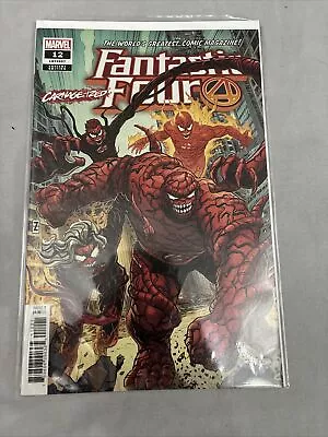 Buy Fantastic Four #12 Carnage-ized Variant (2019) Marvel Comics • 14.66£