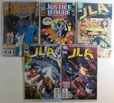 Buy Justice League America Lot Of 5 #54,55,103,113,116 DC (1991) 1st Print Comics • 4.09£