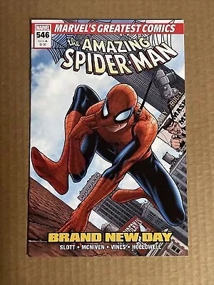 Buy Amazing Spider-man #546 Reprint Marvels Greatest Comics (2010) Brand New Day • 11.82£
