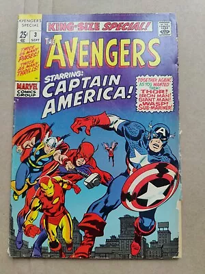 Buy Avengers Annual #3 VG- 3.5 1969 • 11.10£