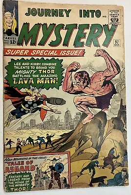 Buy Journey Into Mystery 97 (1963) KEY Odin Origin, 1st Lava Men, Surtur (VG+) • 95.33£
