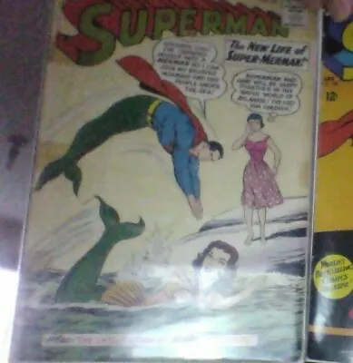 Buy SUPERMAN # 139 DC COMICS August 1960 SUPER-MERMAN LORI LEMARIS Gd- NO STAMP • 38.25£