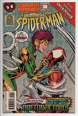 Buy The Amazing Spider-Man 406 Marvel Comic Book 1995 1st Lady Octopus New Doc Ock • 15.14£