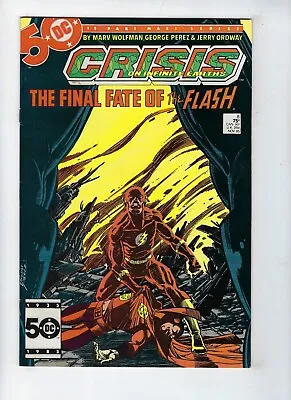 Buy CRISIS ON INFINITE EARTHS # 8 (Wolfman/Perez, Death Of The Flash, 1985) NM- • 29.95£