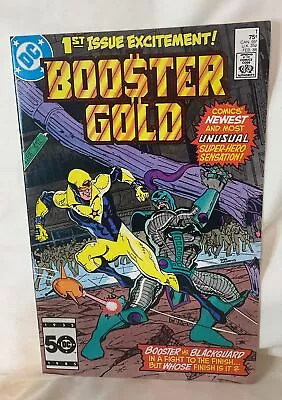 Buy Booster Gold #1  1st App. Copper Age Jugens DC Comic Feb  1986 Book • 39.94£