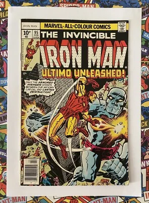Buy Iron Man #95 - Feb 1977 - Ultimo Appearance! - Vfn- (7.5) Pence Copy! • 10.99£