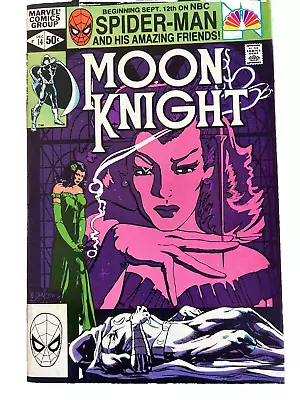 Buy Moon Knight #14   Key: 1st App & Origin - Scarlet Fasinera  Stained Glass  • 11.85£