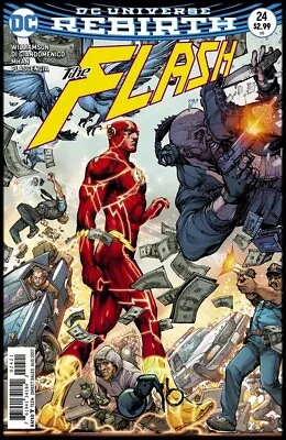 Buy Flash #24 Howard Porter Variant Cover August 2017 Dcu Rebirth Nm Comic Book 1 • 2.39£