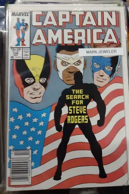 Buy Captain America  #336  1987 MARVEL DISNEY KEY NEWSTAND Mark Jewelers VARIANT • 6.89£