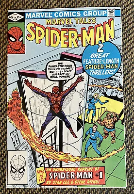 Buy MARVEL TALES #138 (1982) Reprints Amazing SPIDER-MAN #1  Lee  Ditko HIGH GRADE • 12.66£