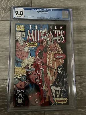 Buy NEW MUTANTS #98 (1991) CGC 9.0 1st Appearance Of Deadpool . • 299.95£
