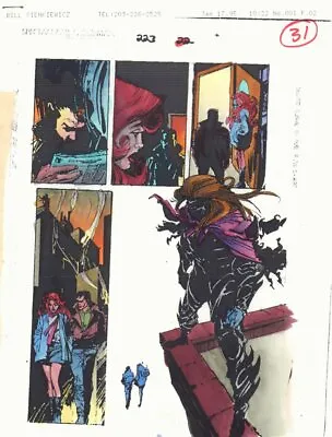 Buy Spectacular Spider-Man #223 P.31 Color Guide Art - Kaine Stalks By John Kalisz • 23.72£