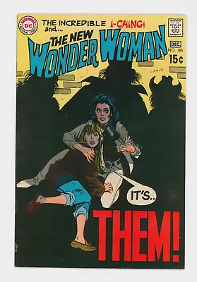 Buy Wonder Woman #185 VFN- 7.5 Terrorised By THEM • 49.95£