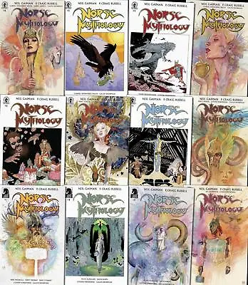 Buy Neil Gaiman Norse Mythology Comics 12 Comics • 54.95£