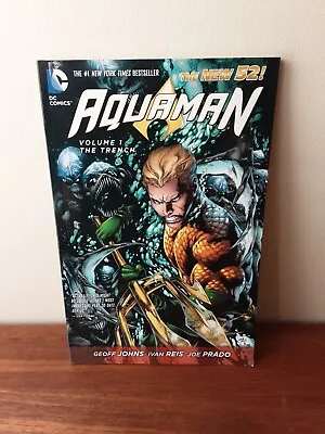 Buy Aquaman Volume 1 The Trench - The New 52 - DC Comics - Paperback • 4.99£