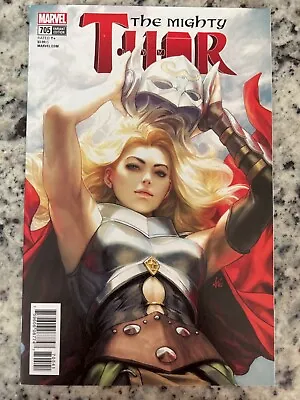 Buy Mighty Thor #705 Vol. 3 (Marvel, 2018) Stanley Artgerm Lau Variant, NM • 12.05£