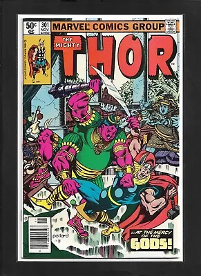 Buy Thor #301 (1980):  For The Life Of Asgard!  1st Appearance Ta-Lo! FN/VF (7.0)! • 7.54£
