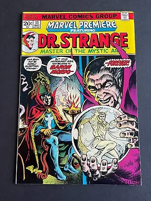 Buy Marvel Premiere #11 - Doctor Strange Becomes Sorcerer Supreme (Marvel, 1973) VF+ • 19.92£