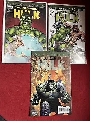 Buy Incredible Hulk #106-108 NM- 2007 *WORLD WAR HULK* • 10.49£