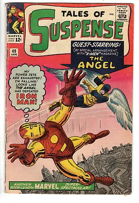 Buy Tales Of Suspense #49 (1964) - Grade 4.0 - Guest Starring Angel From X-men! • 197.89£