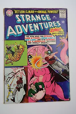 Buy Strange Adventures #184 2nd Appearance Of Animal Man Not In Costume DC 1966 VG+ • 32.17£