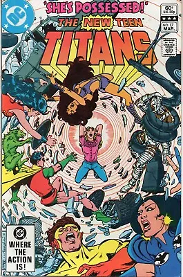 Buy The New Teen Titans 17 Vol 1 DC 1982 1st  Francis Kane (Magenta) • 4.50£