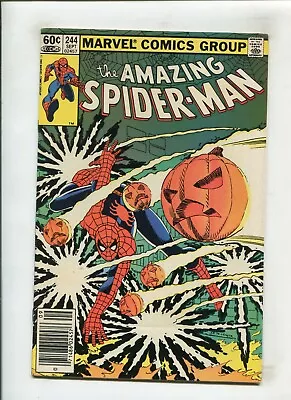 Buy Amazing Spider-man #244 (8.5) Newsstand, Jrjr, 3rd Hobgoblin!! 1983 • 19.76£
