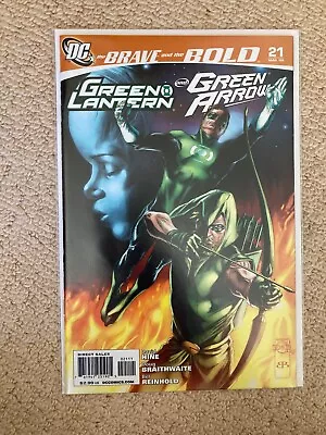 Buy Brave And The Bold #21 David Hine, Green Lantern, Green Arrow DC 2009 • 3.49£