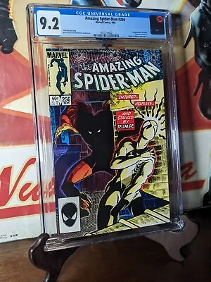 Buy The Amazing Spider-Man #256 CGC 9.2 First Puma 🗝️ 🔥  • 176.93£