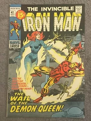 Buy Iron Man #42 (RAW 8.5+ MARVEL 1971) • 80.43£