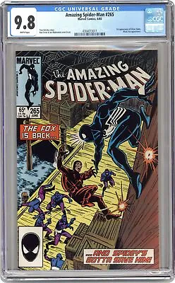 Buy Amazing Spider-Man #265 1st Printing CGC 9.8 1985 4304073011 1st Silver Sable • 212.96£