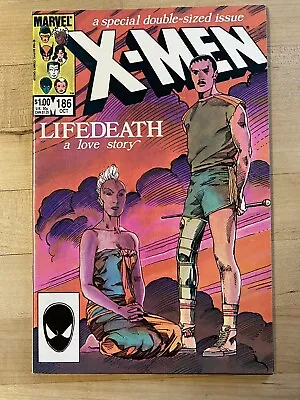 Buy Uncanny X-men #186 - Lifedeath! Marvel Comics, Storm, Forge, Xavier, Mutants! • 4.99£