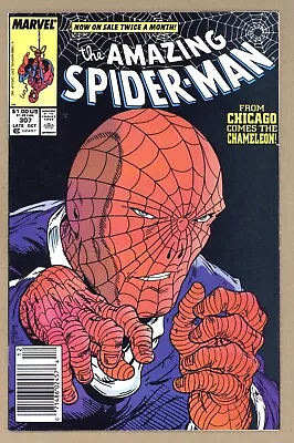 Buy Amazing Spider-Man 307 (VF) Chameleon! Todd McFarlane 1988 Marvel Comics Y160 • 11.99£