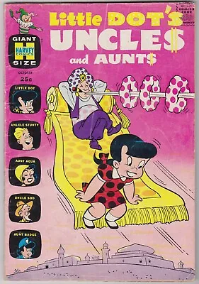 Buy Little Dot's Uncles And Aunts #01 - Nice Harvey Giant Comic  1961  VG • 23.26£