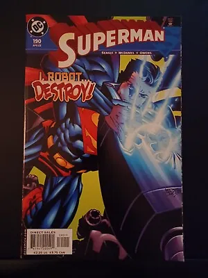 Buy Superman #190 - Great Cover! Combined Shipping W/ 10 Pics! • 4.15£