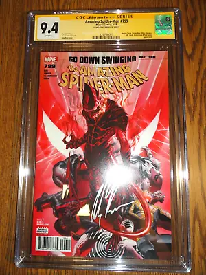 Buy Amazing Spider-man #799 Alex Ross Signature CGC 9.4 NM 1st Print Key SS Marvel • 154.70£
