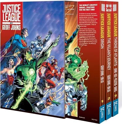 Buy Justice League By Geoff Johns Collector's Box Set [The New 52 Vol 1 2 3] TPB JLA • 13.99£