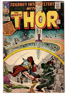 Buy Journey Into Mystery #111 (1964) - Grade 4.0 - Thor Battles Mr Hyde And Cobra! • 39.42£