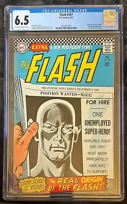 Buy Flash #167-real Origin Story-rejected Famous Mopee Continuity Story Cgc 6.5 • 59.16£