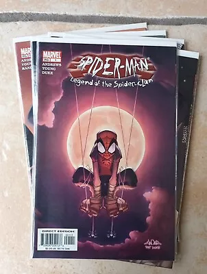 Buy SPIDER-MAN Legend Of The Spider-clan #1, 2, 3, 4 & 5 Marvel Comics Skottie Young • 22£