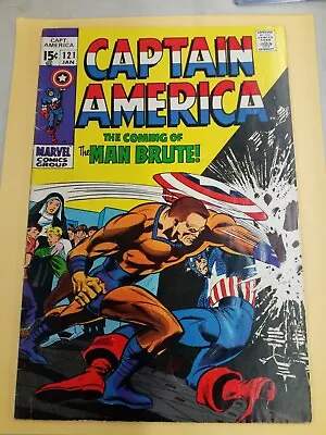 Buy Captain America 121 Marvel Comics 1969 • 15.81£