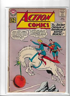 Buy Action Comics # 293 Good [1962] Origin Of Super-Horse • 24.95£