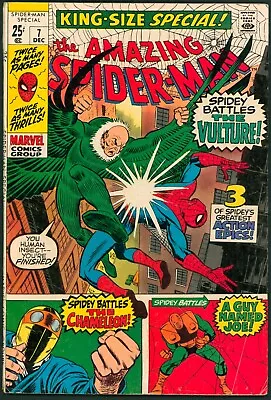 Buy Amazing Spider-Man Annual 7 FN 6.0 Marvel 1970 • 23.68£